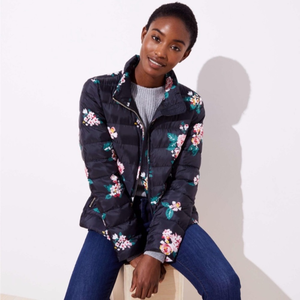 Loft floral puffer